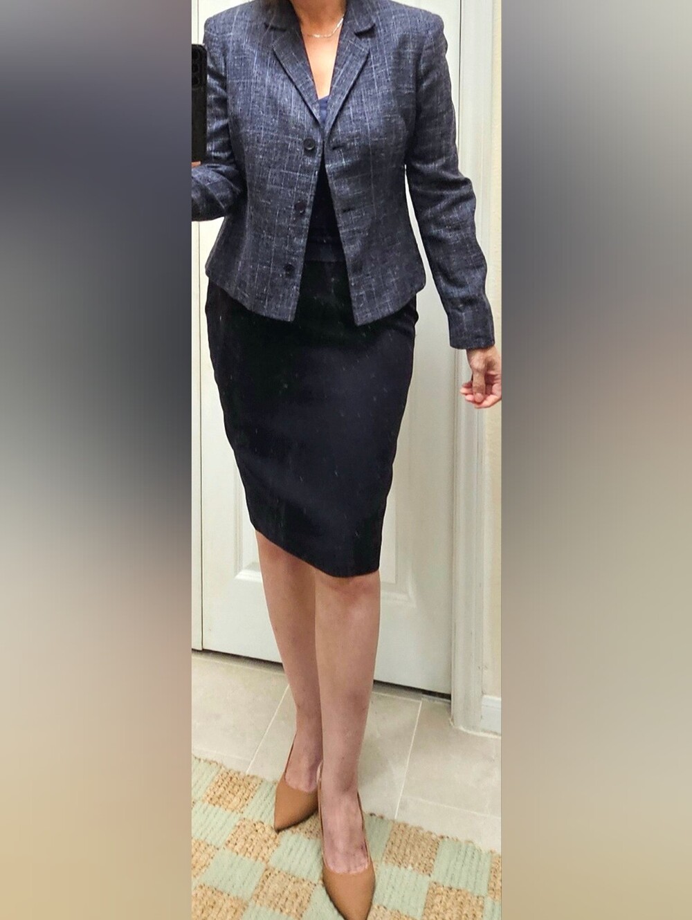 Jones New York Suit Set, Jacket 8, Skirt 6